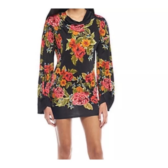 Free People Floral Dress Sz Small - Picture 1 of 5
